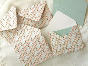 Комплект пликове с вложки - Камъчета - 8,50 х 10,50 см - 4 бр.