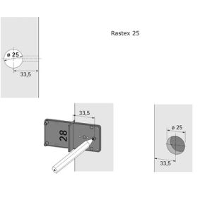 Шаблон за маркиране на дупки