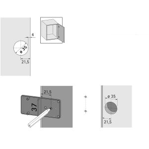 Шаблон за маркиране на дупки