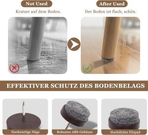 Протектори за под - 24 мм - 4 бр.