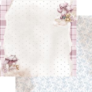 Комплект дизайнерска хартия - BABY - 12 листа