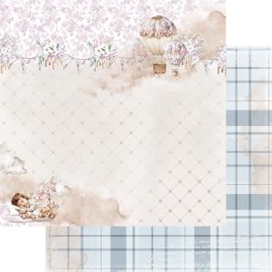 Комплект дизайнерска хартия - BABY - 12 листа