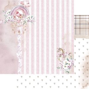 Комплект дизайнерска хартия - Baby - 24 двустранни листа