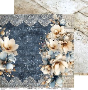 Комплект дизайнерска хартия - Melody Of My Soul - 6 листа