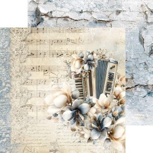 Комплект дизайнерска хартия - Melody Of My Soul MIX - 24 листа