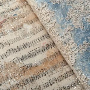 Комплект дизайнерска хартия - Melody Of My Soul MIX - 24 листа