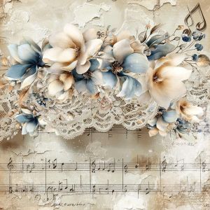 Комплект дизайнерска хартия - Melody Of My Soul MIX - 24 листа