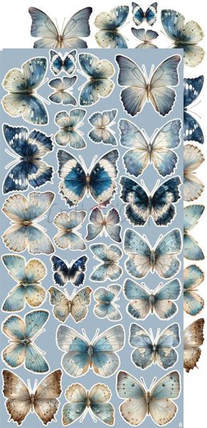 Комплект дизайнерска хартия с елементи за изрязване - Melody Of My Soul EXTRA MIX - 18 листа