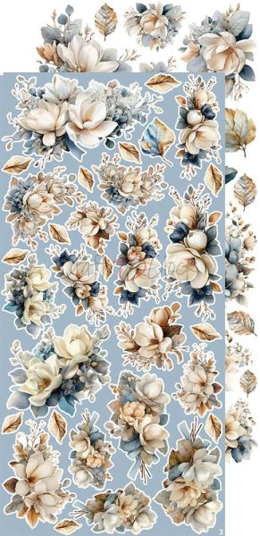 Комплект дизайнерска хартия с елементи за изрязване - Melody Of My Soul EXTRA MIX - 18 листа