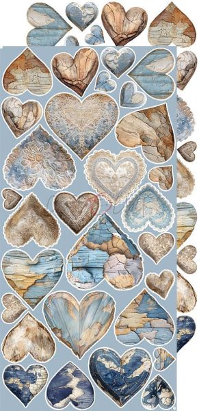 Комплект дизайнерска хартия с елементи за изрязване - Melody Of My Soul EXTRA MIX - 18 листа