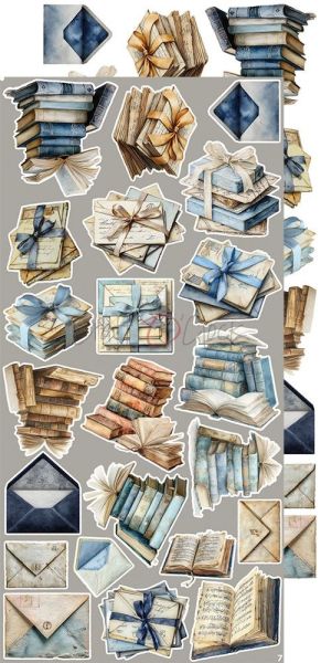 Комплект дизайнерска хартия с елементи за изрязване - Melody Of My Soul EXTRA MIX - 18 листа