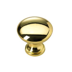 Дръжка - Златиста алумиий -  Ø 30 x 30 mm