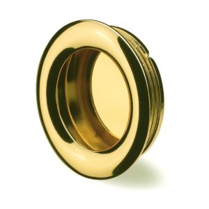 Дръжка - Златиста вкопана за плъзгази врати стомна - Ø 41/35mm