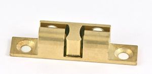 Съчмен Шнапер за врата месинг - 50 х 10 мм - 2 бр.