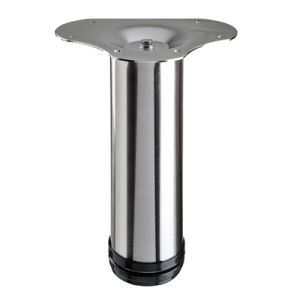 Крак за маса- Сребрист стомана  200 - 230 x Ø 60 мм, 