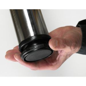 Крак за маса- Сребрист стомана  200 - 230 x Ø 60 мм, 