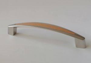 Дръжка - Сребристо цинкова сплав - 140 х 18 мм