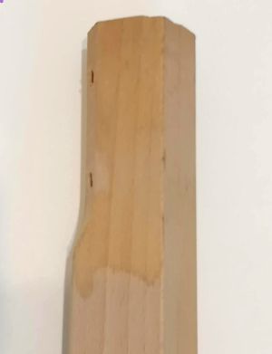 Крак за маса - Бук нелакиран 38 х 38 х 710 мм