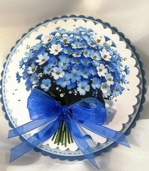 Композиция -  Букет Незабравки 