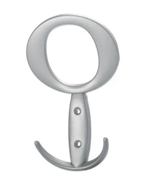 Закачалка - Сива мат алуминиева визия  цинкова сплав- 147 х 93 х 43 мм