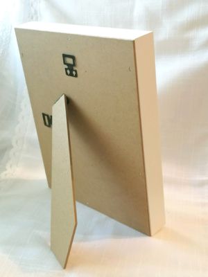 Бяла 3D дълбока Рамка - 25,00 х 20,00 х 3,00 см