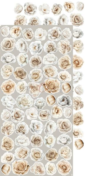 Комплект дизайнерска хартия с елементи за изрязване - Lifetime Loving You EXTRAS MIX - 18 листа