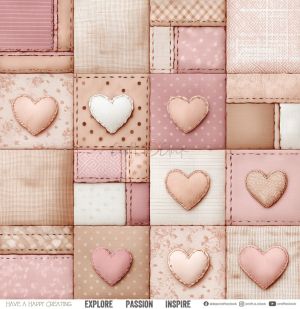 Комплект дизайнерска хартия - Baby Girl Universe - 6 листа