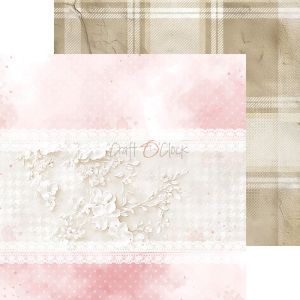 Комплект дизайнерска хартия - Baby Girl Universe MIX - 24 листа