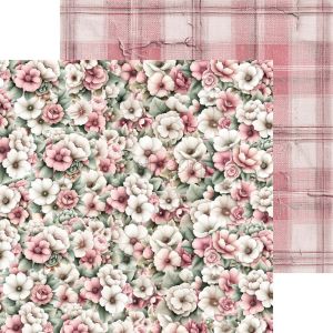 Комплект дизайнерска хартия - Baby Girl Universe - 24 листа