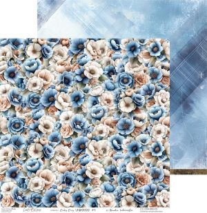 Комплект дизайнерска хартия - Baby Boy Universe MIX - 24 листа