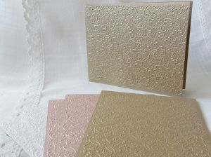 Перлени заготовки за картички с релеф - Dream - 6 бр.