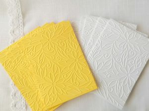 Релефни заготовки за картички - Daisy - 10 бр.