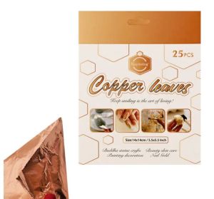 Шлак метал - Розово Злато- 14.00  х 14.00 см. - 25 листи