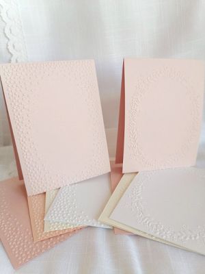 Релефни заготовки за картички - Tenderness Oval Frame - 10 бр.