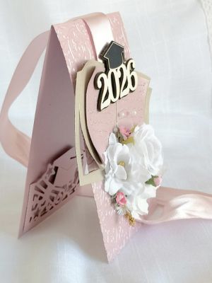 Перлени Релефни заготовки за картички - За нейното завършване - 8 бр.