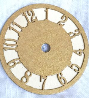 Циферблат за часовник Арабски цифри - 8,00 см