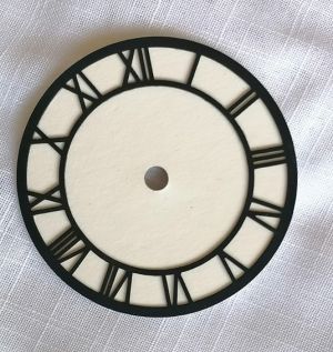 Циферблат за часовник Римски цифри - 10,00 см