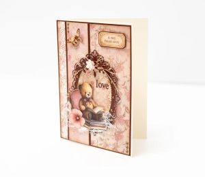 Комплект дизайнерска хартия - Teddy's Tea Time - 36 листа