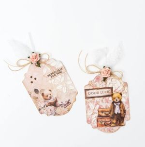 Комплект дизайнерска хартия - Teddy's Tea Time - 36 листа