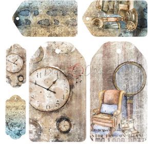 Комплект дизайнерска хартия - AGE OF MYSTERIES - 24 листа