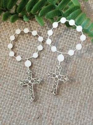 Кръстче гривничка с орнаменти  - 2 бр.