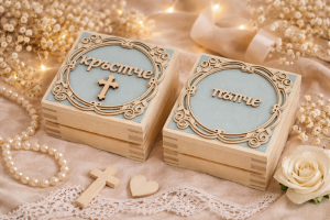 Многопластова 3D Рамка -2 бр. - 6,50 х 6,50 см