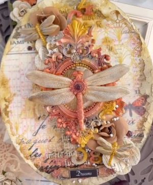 Силиконов молд - Machine Dragonflies - 12,7 x 20,30 см