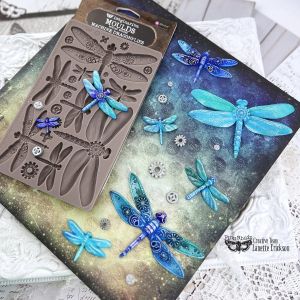 Силиконов молд - Machine Dragonflies - 12,7 x 20,30 см