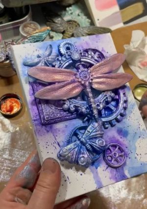 Силиконов молд - Machine Dragonflies - 12,7 x 20,30 см