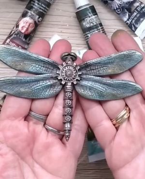 Силиконов молд - Machine Dragonflies - 12,7 x 20,30 см