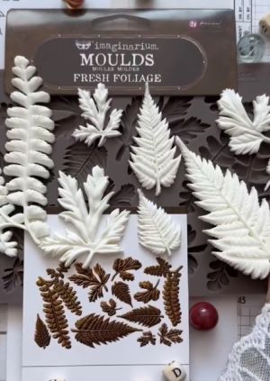 Силиконов молд - Fresh Foliage - 12,7 x 20,30 см