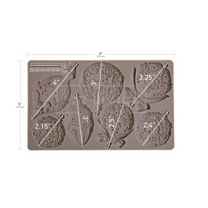 Силиконов молд - Shimmering Holiday Ornaments - 12,7 x 20,30 см