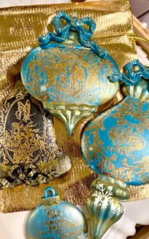 Силиконов молд - Bright Baubles - 12,7 x 25,40 см