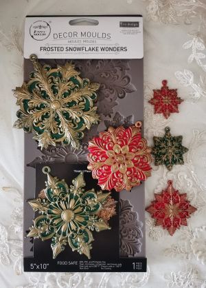 Силиконов молд - Frosted Snowflake Wonders - 12,7 x 25,40 см